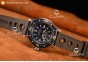 BREITLING SUPEROCEAN 2824 AUTO STEEL CASE WITH BLUE DIAL AND BLACK RUBBER STRAP - 1:1 ORIGIANL (GF)