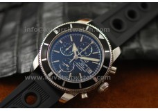 BREITLING SUPEROCEAN HERITAGE CHRONO BLACK SS/RU.VK Q.C MOV.